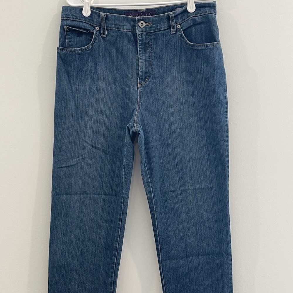 00012 Gloria Vanderbilt Amanda Missy Short Size 12‎ Indigo
